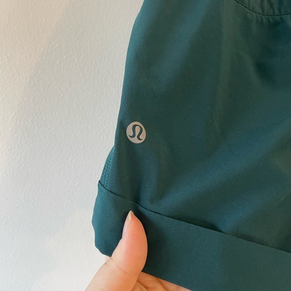 Lululemon Spring Break Away Short size 12 Deep Green - Picture 6 of 9